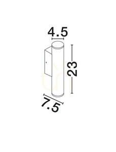 Venkovní nástěnné svítidlo TERVONA od Luces Exclusivas LE75232 1 Venkovní nástěnné svítidlo TERVONA od Luces Exclusivas LE75232 small 1
