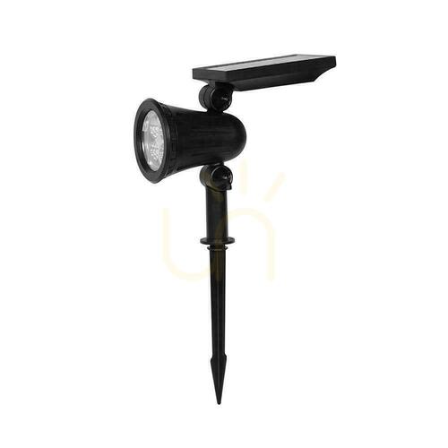 Kontrola V-TAC solární 2W IP65 VT-50154 3000K 180lm LED zahradní zemní svítidlo.