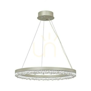 Závěsné LED svítidlo Italux Barlo, stříbrné, 50 cm, 22 W, PND-34526-M-SILV small 1