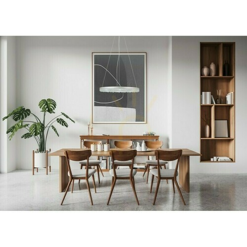 Kontrola Závěsné LED svítidlo Italux Barlo, stříbrné, 50 cm, 22 W, PND-34526-M-SILV
