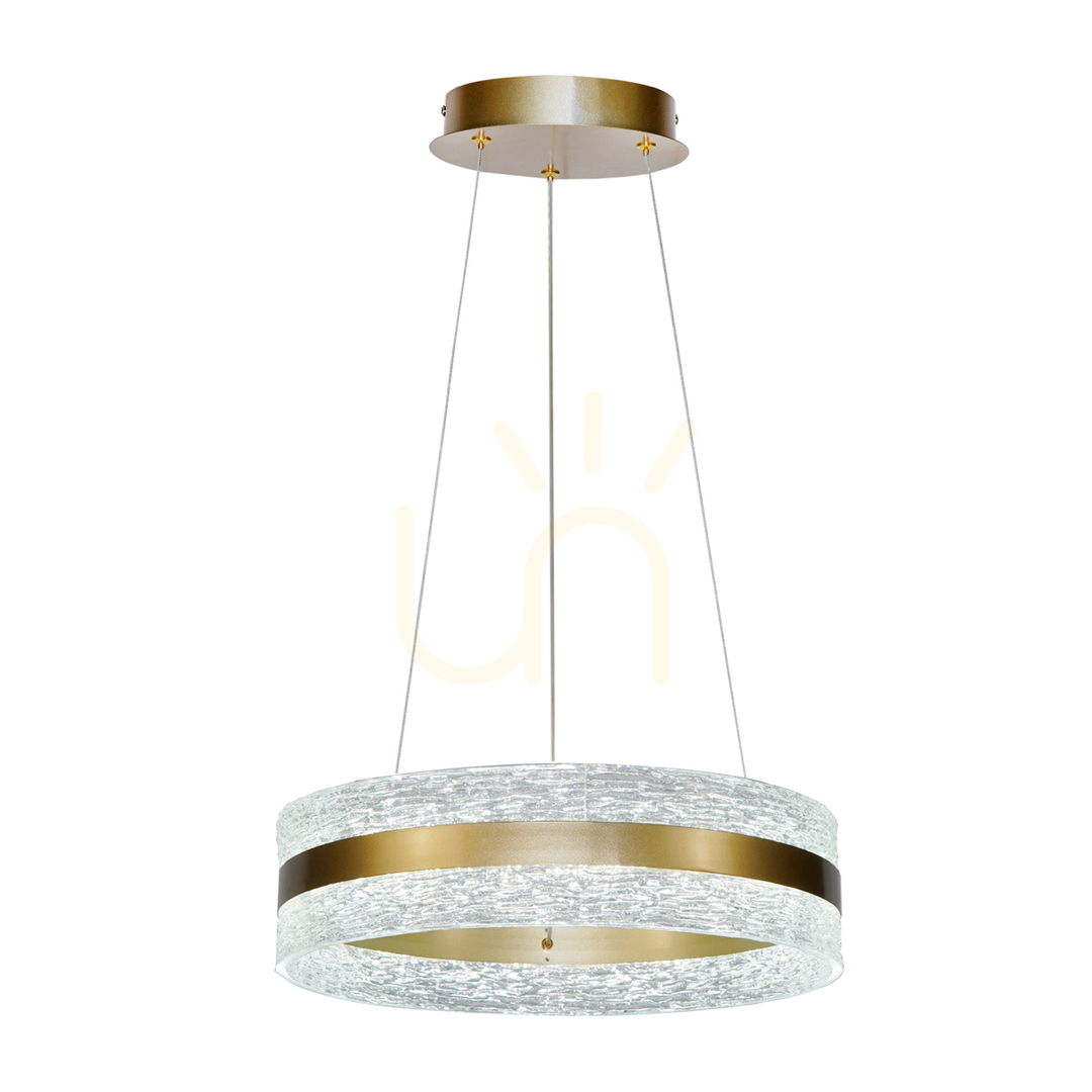Kontrola Závěsné LED světlo Italux Blera zlaté 40 cm PND-98273-GD Závěsné LED světlo Italux Blera zlaté 40 cm PND-98273-GD