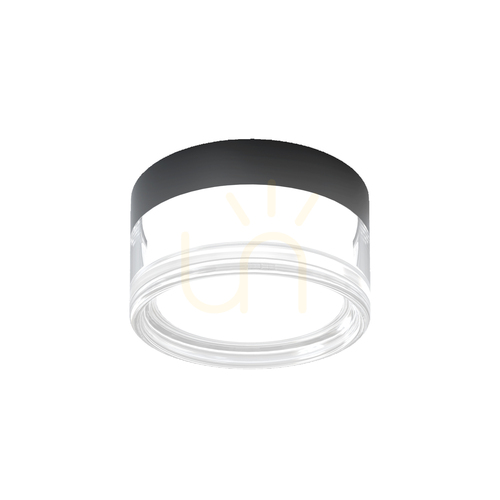 Kontrola Plafón Italux Enios černý LED 9W IP65 14 cm PLF-63829-BK