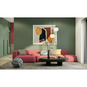 Závěsné svítidlo Italux Martelo E27 18,5 cm – bílé sklo a barevné detaily PND-36545-1B-GD-WH small 2