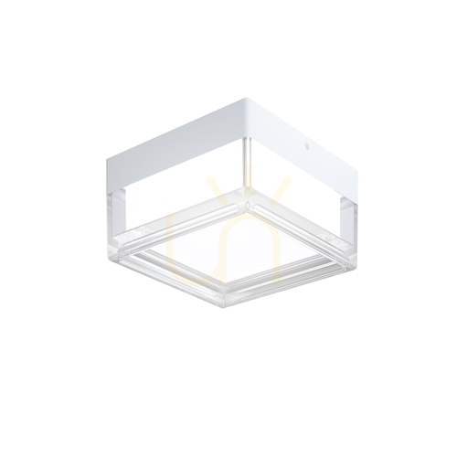 Kontrola Plafon Italux Nefis LED bílý IP65 9W 960 lm 2800K/4000K/6000K PLF-53628-WH