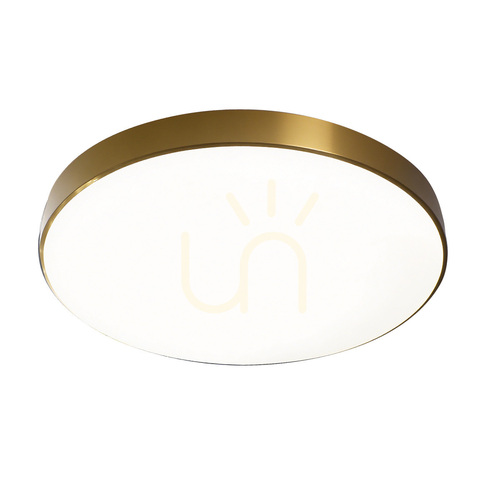 Kontrola Plafón Italux Ateia LED 21W 3000K 40 cm zlatý PLF-53472-GD