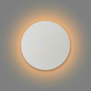 Nástěnné LED svítidlo Rendl Vellamo kruhové bílé pro nepřímé světlo, 9,6 W 3000 K IP54 small 3