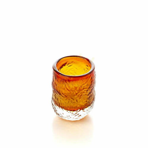 Kontrola Sklenice Bazar Bizar Marbella Glow jantarová 180 ml