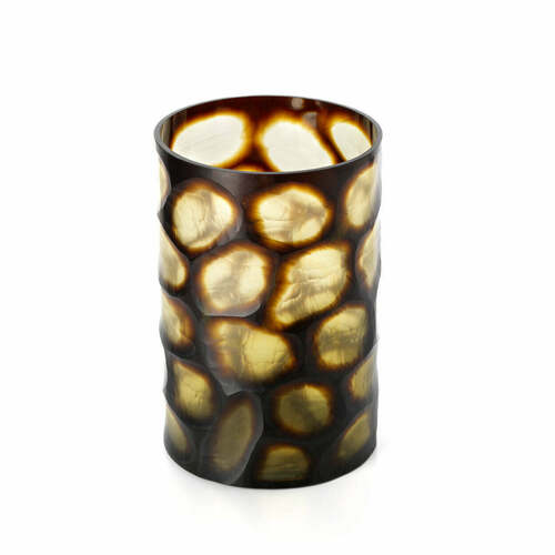 Kontrola Váza skleněná Honey XL, Glass Collection, 35,5 cm