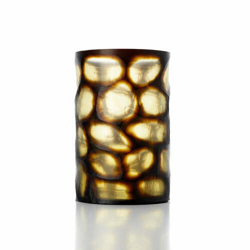 Kontrola Váza skleněná Honey XL, Glass Collection, 35,5 cm