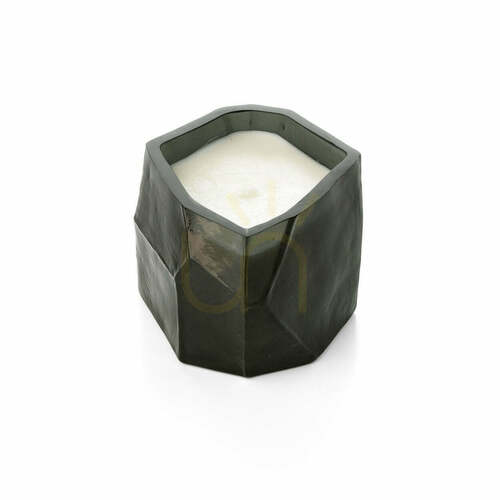Kontrola Dóza na svíčky Olivine Smoke sklo 9,5 cm