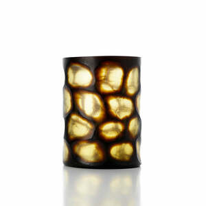 Váza Vague Dorée Honey L Glass Collection 24×24×31 cm small 0