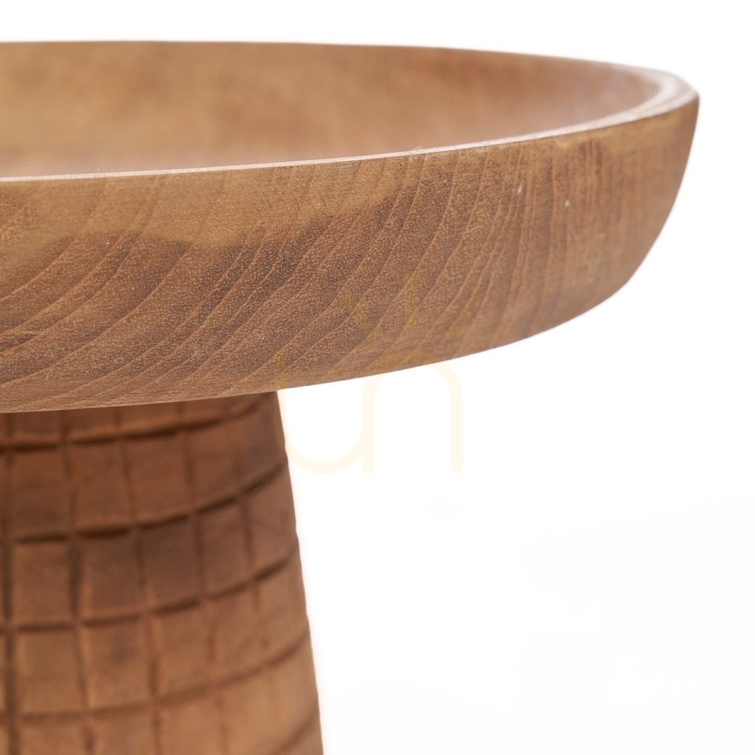 Kontrola Dortová miska Teak Root Collection přírodní 24 cm Dortová miska Teak Root Collection přírodní 24 cm