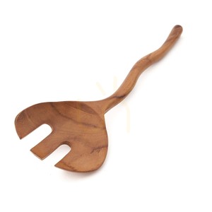 Vidlička na salát teak root přírodní 27 cm Teak Root Collection small 3