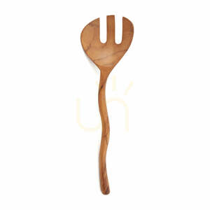 Vidlička na salát teak root přírodní 27 cm Teak Root Collection small 0