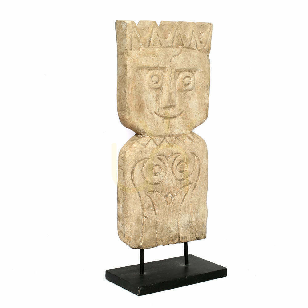 Pohled Dekorativní figurka Bazar Bizar The Timor Man on Stand XL – 5 Crown BAKU012-XL Dekorativní figurka Bazar Bizar The Timor Man on Stand XL – 5 Crown BAKU012-XL