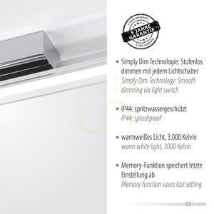 Nástěnné svítidlo TIMON 9108-17 Chrome 1xLED small 4