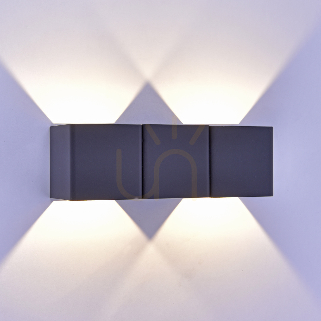 Kontrola Nástěnné svítidlo MARCEL 9658-13 Anthracite 2xLED Nástěnné svítidlo MARCEL 9658-13 Anthracite 2xLED
