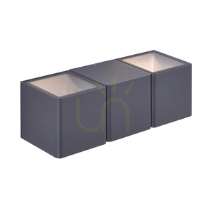 Nástěnné svítidlo MARCEL 9658-13 Anthracite 2xLED 12 Nástěnné svítidlo MARCEL 9658-13 Anthracite 2xLED small 12