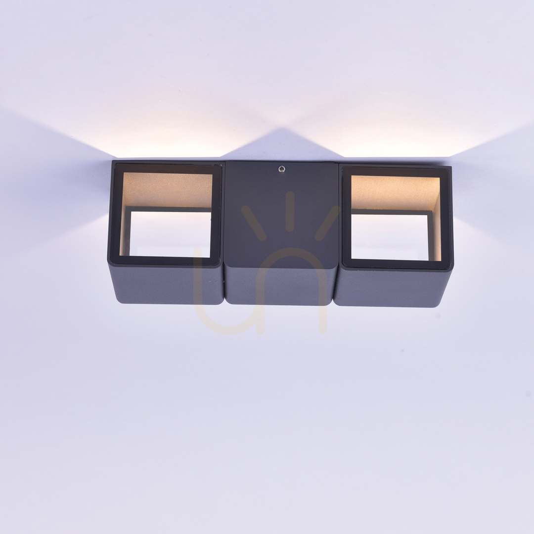 Zobrazit Nástěnné svítidlo MARCEL 9658-13 Anthracite 2xLED Nástěnné svítidlo MARCEL 9658-13 Anthracite 2xLED