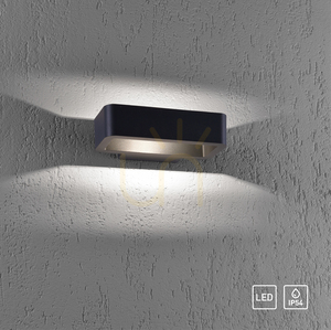 Venkovní nástěnné svítidlo HENDRIK 9668-13 antracit LED IP54 small 12