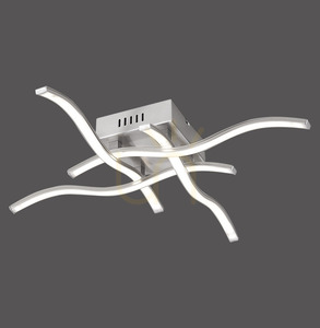 WAVE Plafond 15131-55 Silver 4xLED small 0
