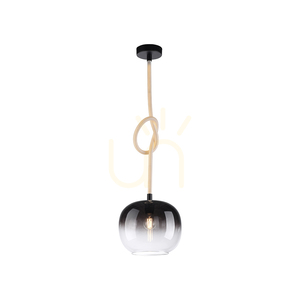 Závěsné svítidlo LUMA 2410-18 Black 1xLED small 16