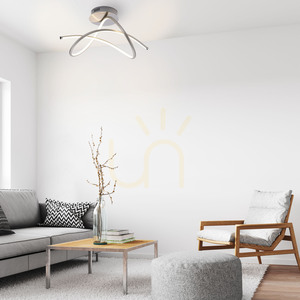 Plafond VIOLETTA 15441-55 Silver 1xLED small 2