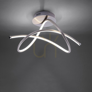 Plafond VIOLETTA 15441-55 Silver 1xLED small 4
