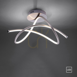 Plafond VIOLETTA 15441-55 Silver 1xLED small 9