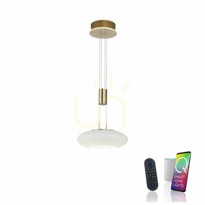 Q-ETIENNE 2075-60 Brown 2xLED závěsné svítidlo small 1