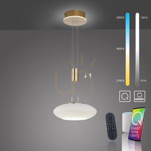 Q-ETIENNE 2075-60 Brown 2xLED závěsné svítidlo small 10