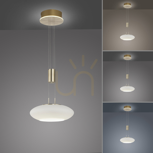 Q-ETIENNE 2075-60 Brown 2xLED závěsné svítidlo small 4