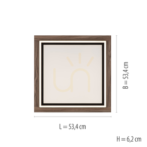 Plafond PALMA 6141-79 Dřevo 2xLED 7 Plafond PALMA 6141-79 Dřevo 2xLED small 7