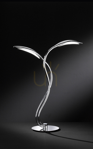 Kontrola Chromovaná stojací lampa HAMPTON 8326-0201 Aviano