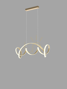 Závěsná lampa TORONTO zlatá 7095-0115 Aviano small 2
