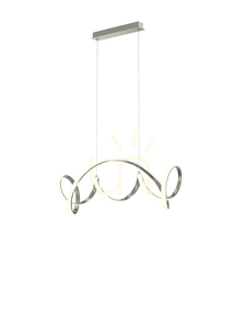 Závěsné svítidlo TORONTO stříbrné 105 cm 7095-0163 Aviano small 1
