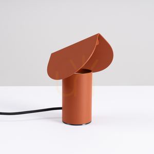 BISCUIT okrově červená LED stolní lampa 3000K small 1