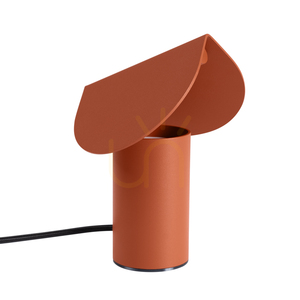 BISCUIT okrově červená LED stolní lampa 3000K small 0