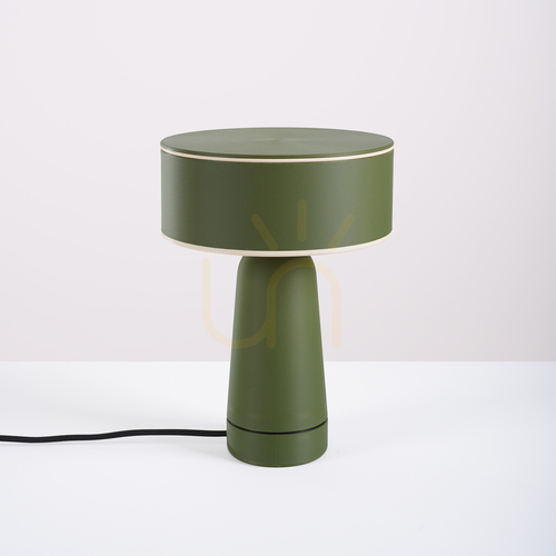 Kontrola Stolní lampa AXO olivově zelená
