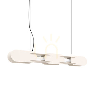 CHAIN 91 béžová závěsná lampa LED 4000K small 0