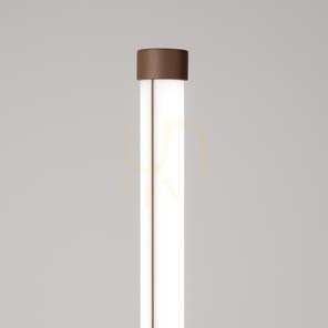 Hnědá 4000K stojací lampa TRANG small 3