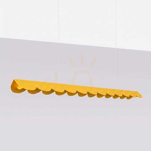 Kontrola BISCUIT 130 žlutá LED závěsná lampa 3000K