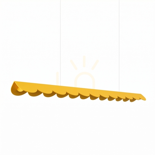 Kontrola BISCUIT 130 žlutá LED závěsná lampa 3000K