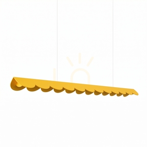 BISCUIT 130 žlutá LED závěsná lampa 3000K small 0