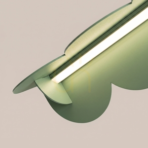 BISCUIT 100 sage LED 3000K závěsná lampa small 5