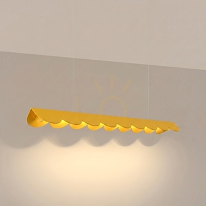 BISCUIT 100 žlutá závěsná lampa LED 3000K small 2