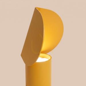 BISCUIT žlutá LED stolní lampa 3000K small 4