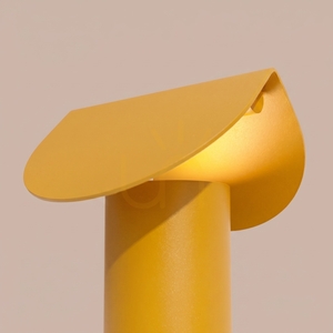 BISCUIT žlutá LED stolní lampa 3000K small 5