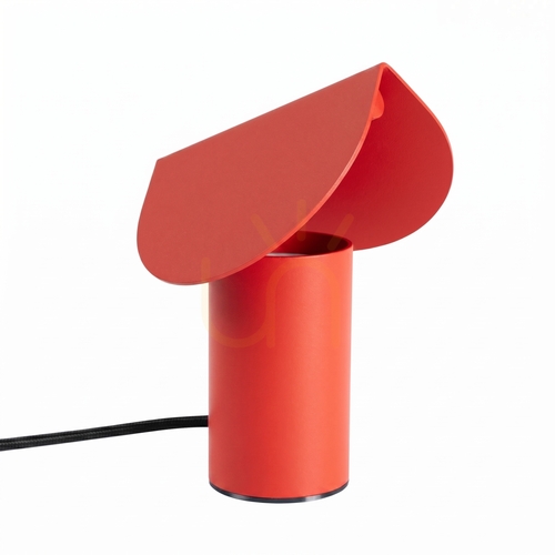 Kontrola BISCUIT červená LED stolní lampa 3000K