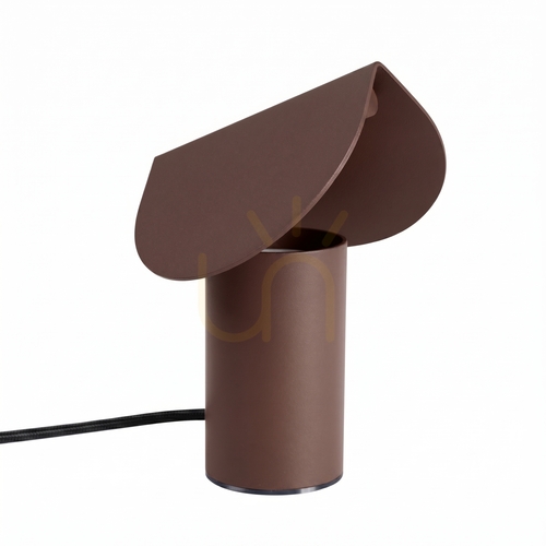Kontrola BISCUIT hnědá LED stolní lampa 3000K